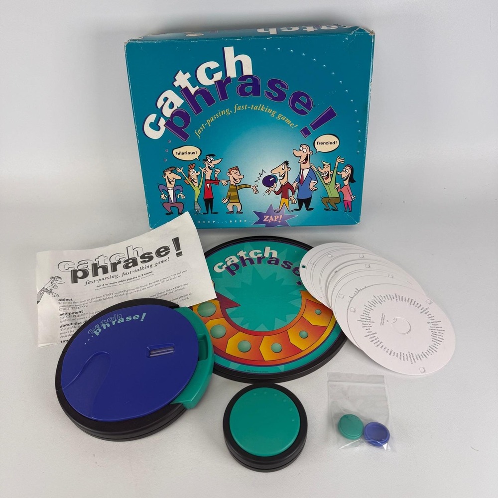 Parker Brothers Catch Phrase Game 1994 Fast Talking Word Game 40320
